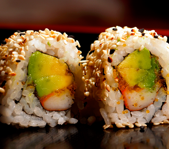 Sushi W Imitation Crabmeat