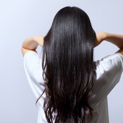 cabello sedoso y saludable