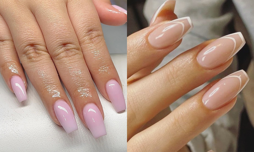 30 Diseños de nail art para las uñas en forma de ataúd featured image