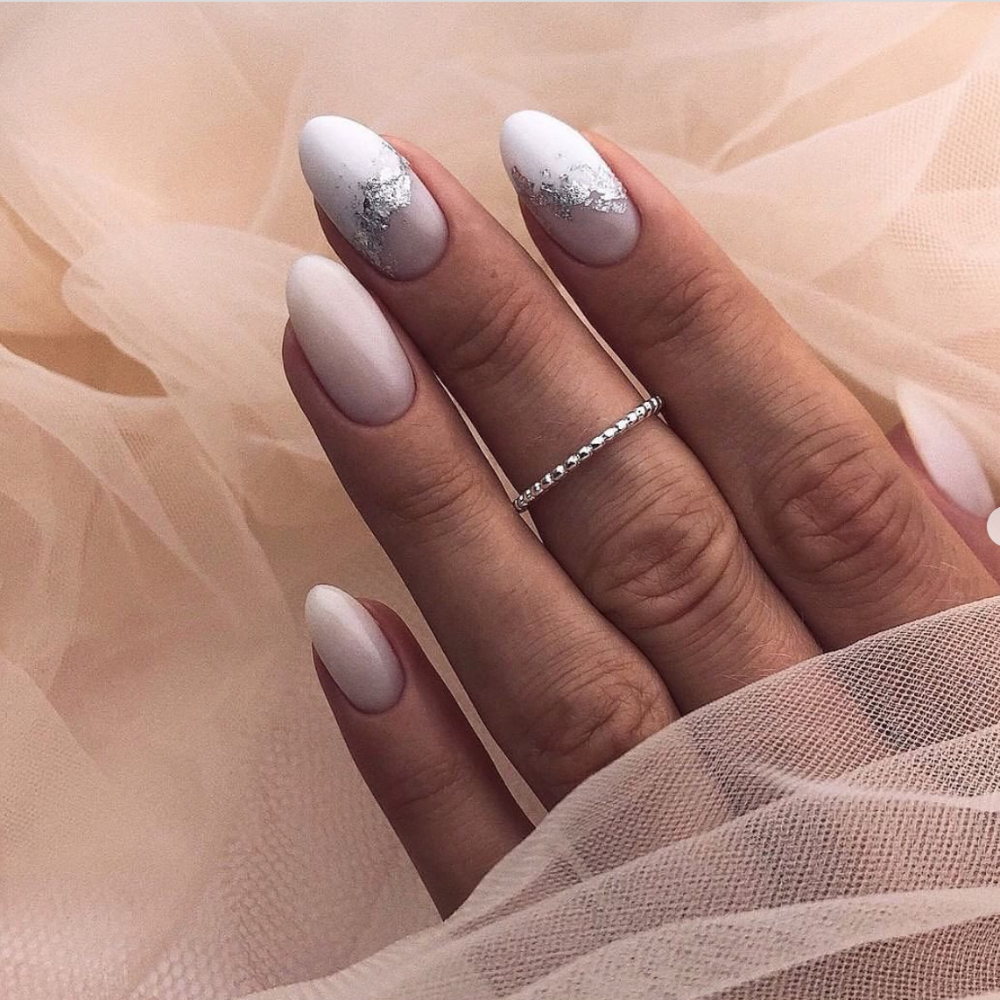 glitter nails