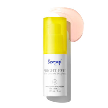 supergoop bright eyed spf eye cream