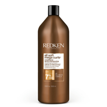 Redken, curly hair, cabello rizado, productos para el cabello rizado, rizos., redken ALL SOFT MEGA CURLS CONDITIONER