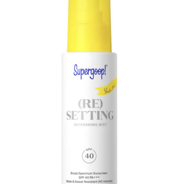 Supergoop Re setting spray