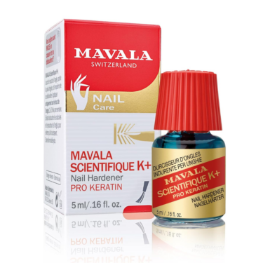 MAVALA Scientifique K+ Keratin Hardener Strengthener, uñas, crecimiento de las uñas, tratamientos para las uñas
