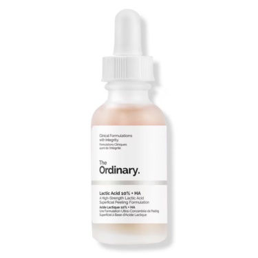 The Ordinary Lactic Acid Exfoliating Serum, lactic acid, ácido láctico