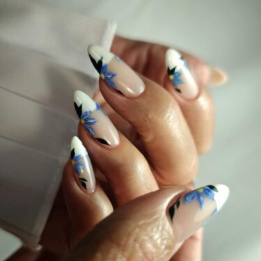 forma de uñas
