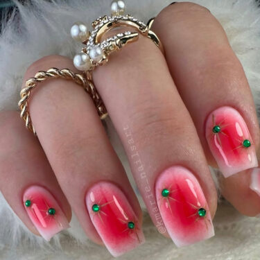 Uñas polka dots