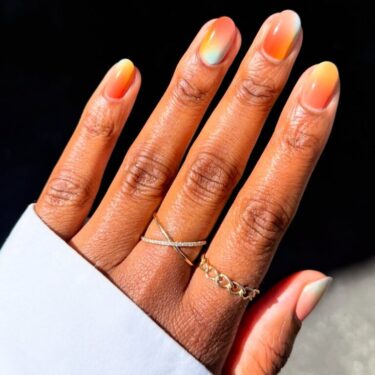 u&ntilde;as colores arco irirs