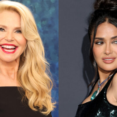 Christie Brinkley y Salma Hayek