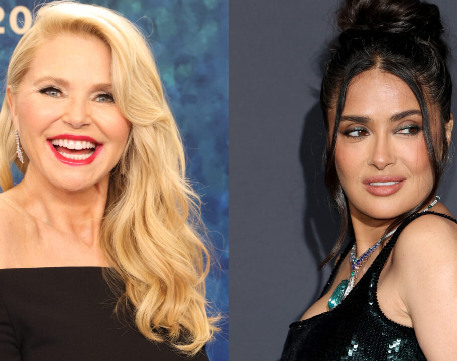 Christie Brinkley y Salma Hayek