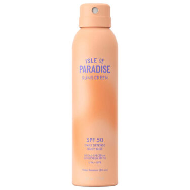 Isle of Paradise Daily Defense Sunscreen Body Mist SPF 50