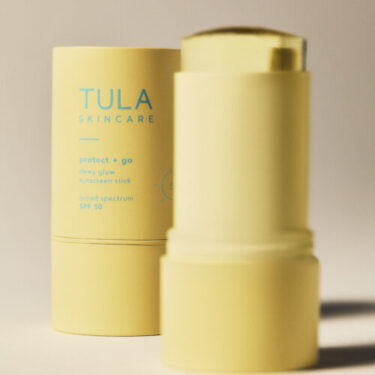 TULA Skincare Protect + Go Dewy Glow Sunscreen Stick SPF 50