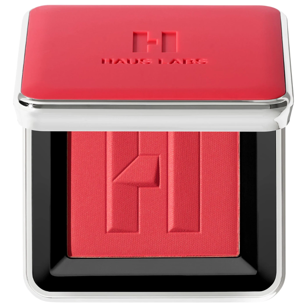 rubor rojo haus labs, HAUS LABS BY LADY GAGA  Color Fuse Talc-Free Blush Powder 
