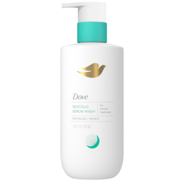Dove Glycolic Serum Wash, menopausia