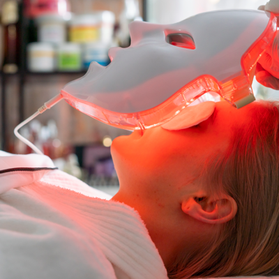 terapia de luz para cuidado de la piel