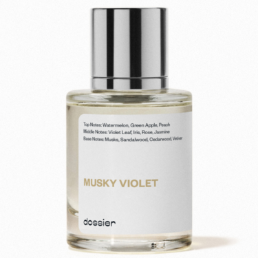 fragancias de dossier musky violet