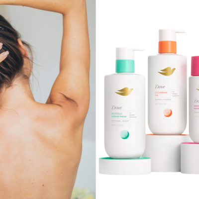 línea de Dove para la piel en la menopausia