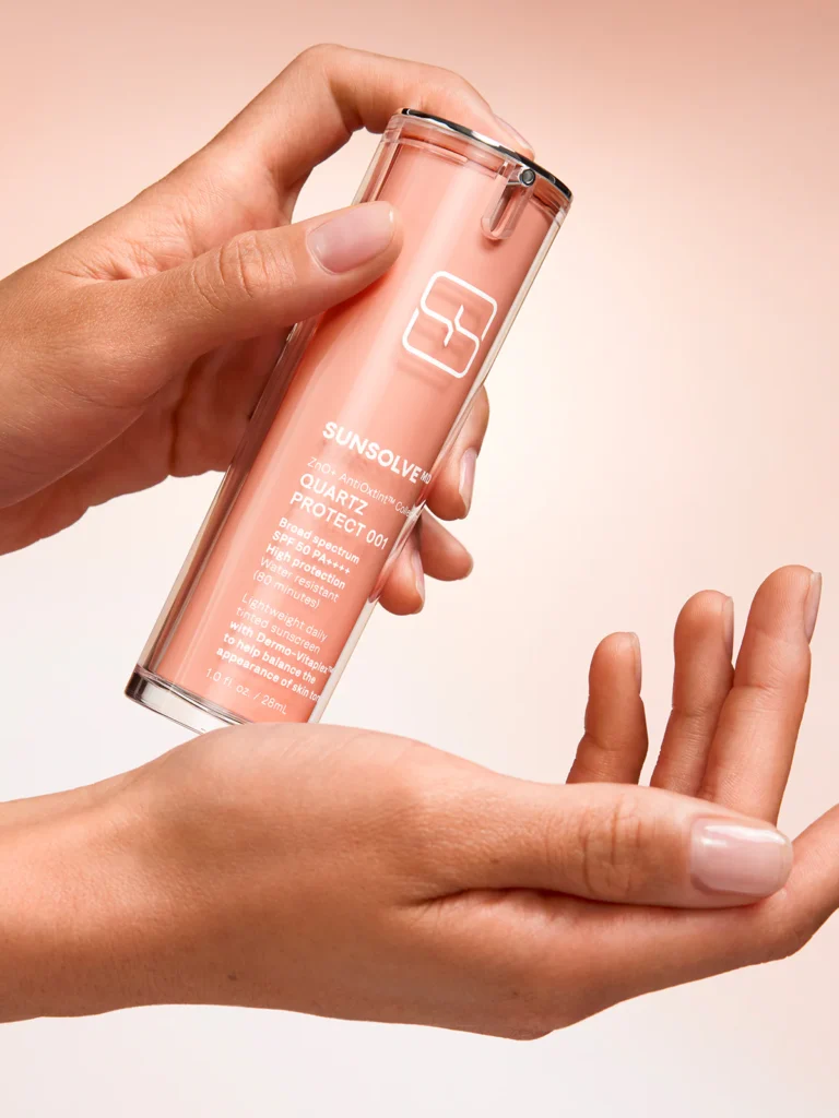 sunsovemd tinted sunscreen, protector solar