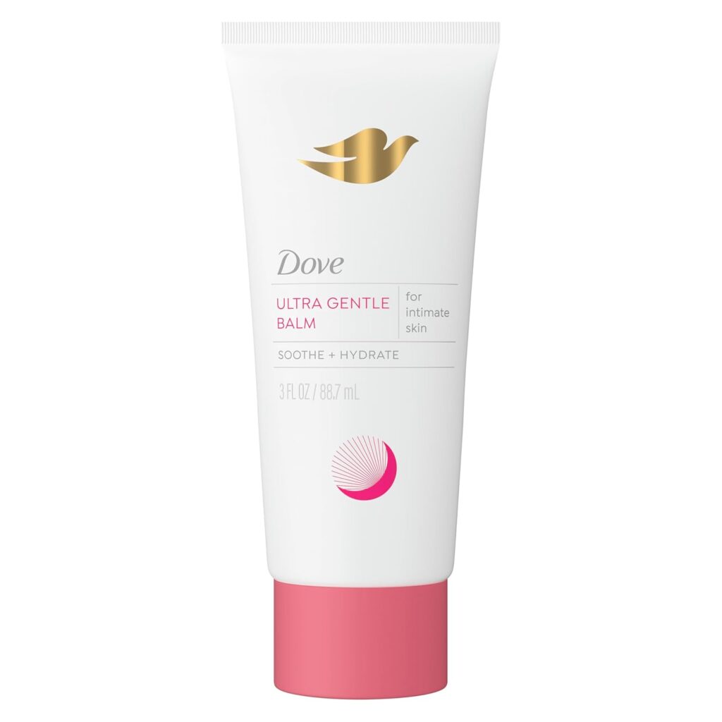 Dove Ultra Gentle Unscented Vulva Balm for Women - Hydrates Dry Intimate Skin-Perfect for Menopause